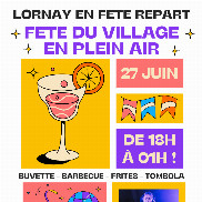 Lornay en fête avec la fête du village